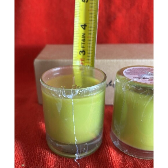 Gold Canyon 2 Pack Pear Apple Preserves 2 1/2 inch Candle NEW - Picture 2 of 4